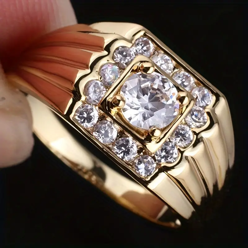 Shiny multi-layer ring