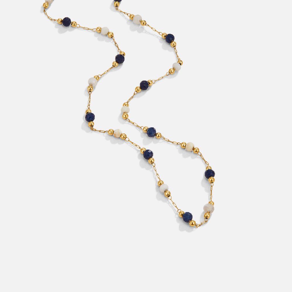 Midnight Moonstone Necklace