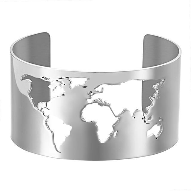 Mundo Blubeach bracelets in silver-plated stainless steel
