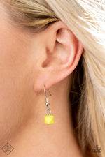 Load image into Gallery viewer, Summer Excursion Yellow Necklace Paparazzi
