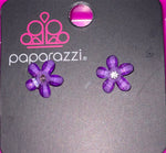 Load image into Gallery viewer, Flower Starlet Shimmer Earrings Paparazzi
