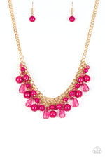 Load image into Gallery viewer, Tour de Trendsetter - Pink Necklace Paparazzi
