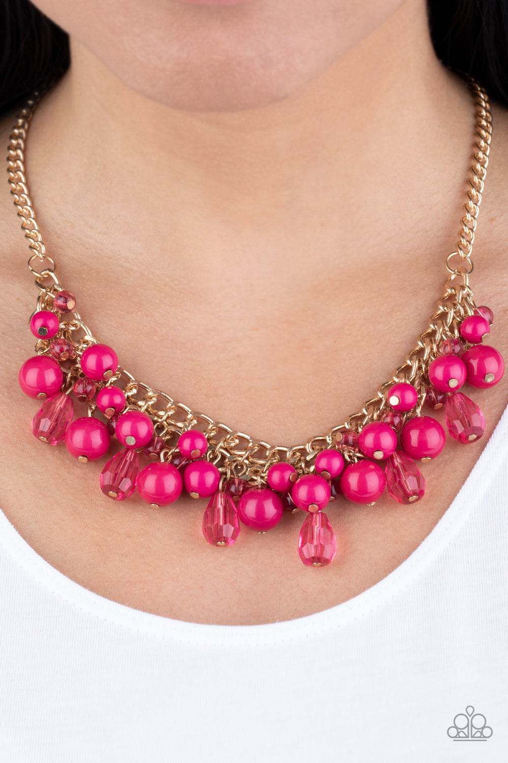 Tour de Trendsetter - Pink Necklace Paparazzi