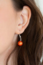 Load image into Gallery viewer, Rockin Rockette - Orange Necklace Paparazzi
