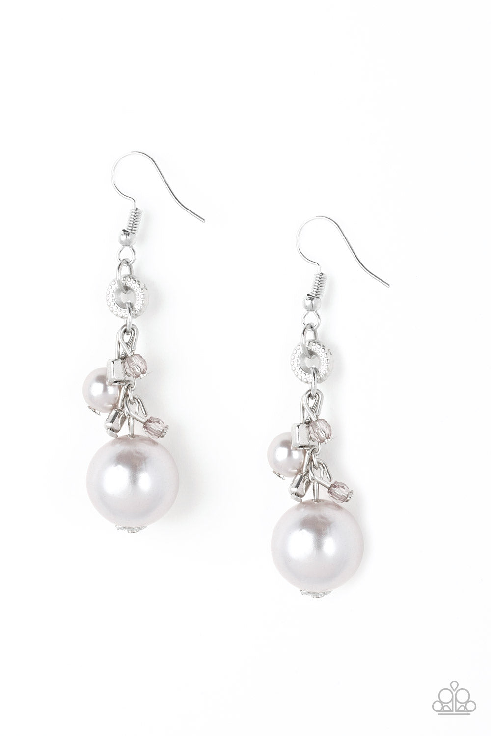 Timelessly Traditional - Silver Earrings Paparazzi