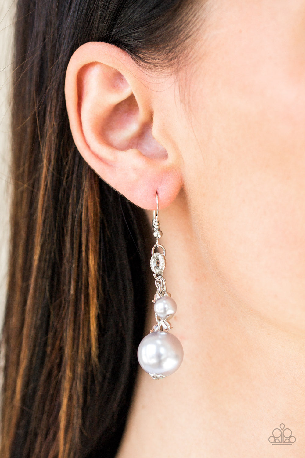 Timelessly Traditional - Silver Earrings Paparazzi