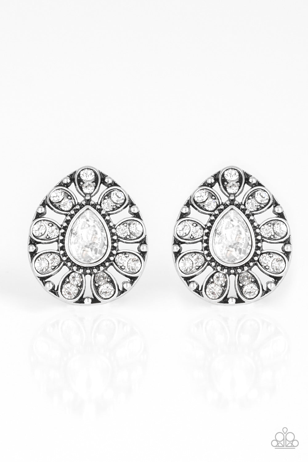 Treasure Retreat - White Earrings