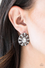 Load image into Gallery viewer, Treasure Retreat - White Earrings
