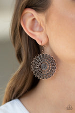 Load image into Gallery viewer, Globetrotting Guru - Copper Earrings
