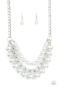 Empire State Empress - Silver Necklace Paparazzi