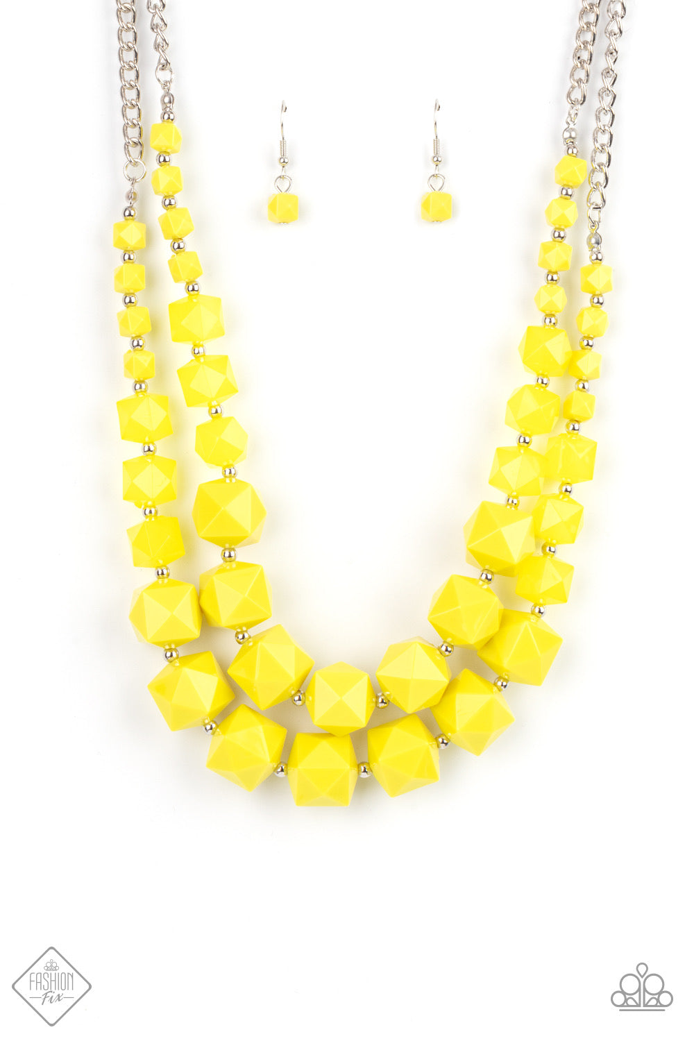 Summer Excursion Yellow Necklace Paparazzi