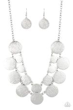 Load image into Gallery viewer, Stop and Reflect - Silver Necklace Paparazzi
