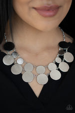 Load image into Gallery viewer, Stop and Reflect - Silver Necklace Paparazzi
