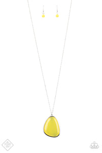 Ethereal Experience - Yellow Necklace