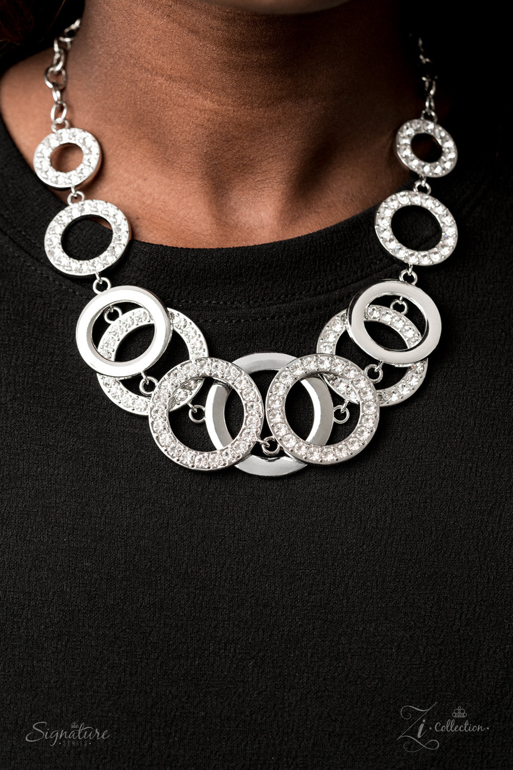 The Keila -2020 Zi Signature Collection White Necklace Paparazzi