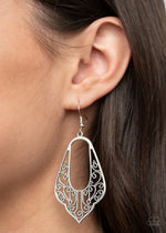 Load image into Gallery viewer, Grapevine Glamour - Silver Earrings Paparazzi
