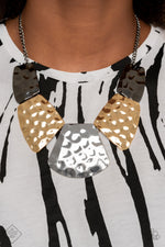 Load image into Gallery viewer, HAUTE Plates Multi Color Necklace Paparazzi
