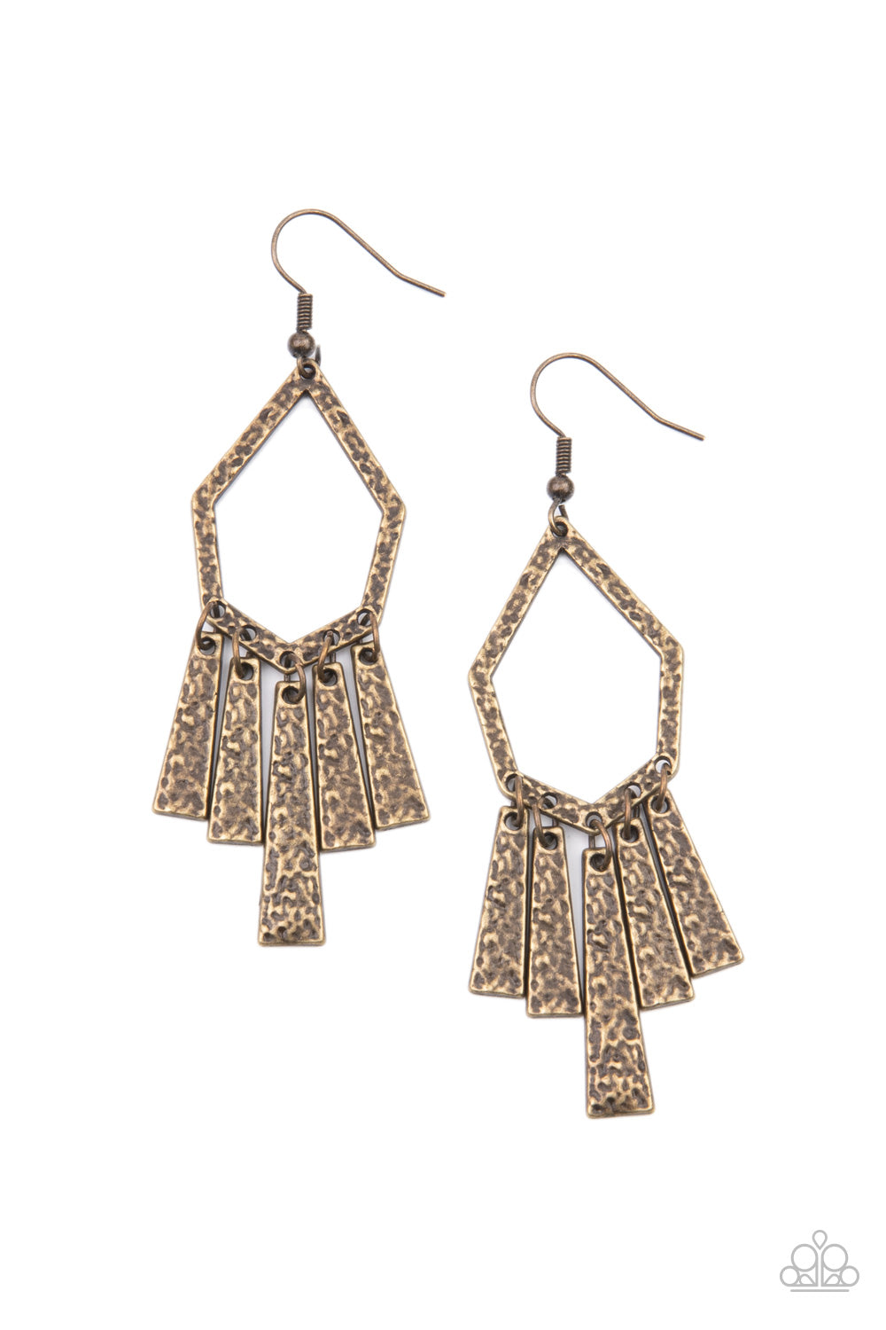 Museum Find - Brass Earrings Paparazzi