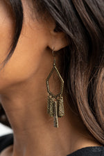 Load image into Gallery viewer, Museum Find - Brass Earrings Paparazzi
