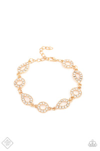 Royally Refined - Gold Bracelet Paparazzi