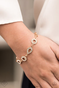 Royally Refined - Gold Bracelet Paparazzi