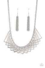 Load image into Gallery viewer, Metro Mirage - Silver Necklace Paparazzi
