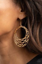 Load image into Gallery viewer, Urban Lineup - Gold Earrings Paparazzi
