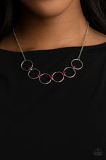 Load image into Gallery viewer, Regal Society - Pink Necklace Paparazzi
