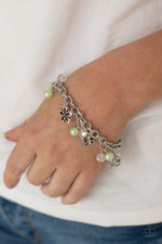 Load image into Gallery viewer, Retreat into Romance - Green Bracelet Paparazzi

