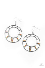 Load image into Gallery viewer, Fleek Fortress - Multi Color Earrings Paparazzi
