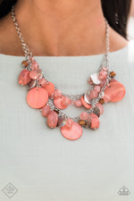 Load image into Gallery viewer, Spring Goddess - Orange Necklace Paparazzi
