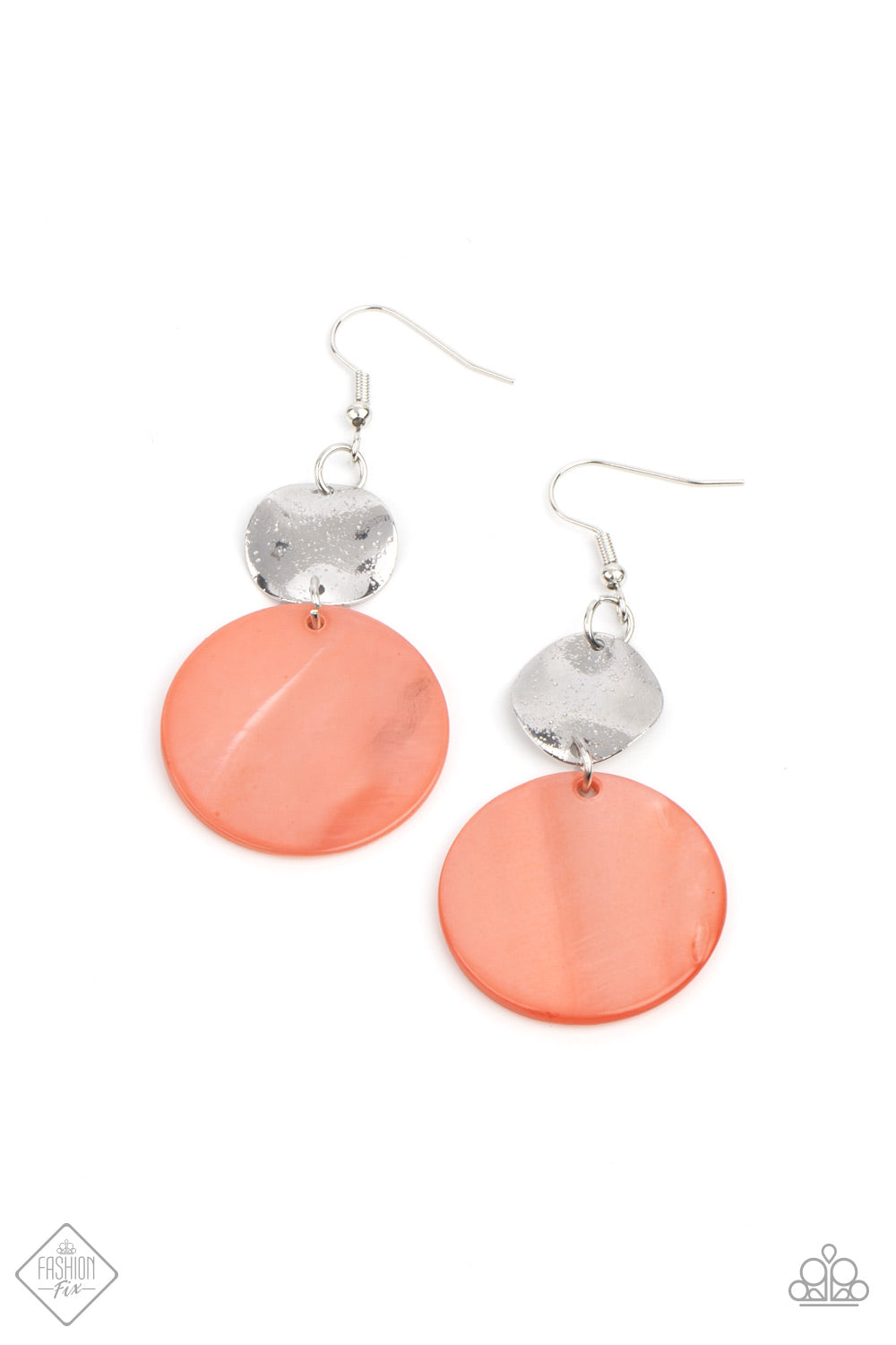 Opulently Oasis - Orange Earrings Paparazzi