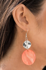 Load image into Gallery viewer, Opulently Oasis - Orange Earrings Paparazzi
