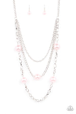 Load image into Gallery viewer, Thanks For The Compliment - Pink Necklace Paparazzi
