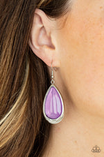 Load image into Gallery viewer, A World To SEER - Purple Earrings Paparazzi
