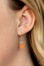 Load image into Gallery viewer, Above The Clouds - Orange Necklace Paparazzi
