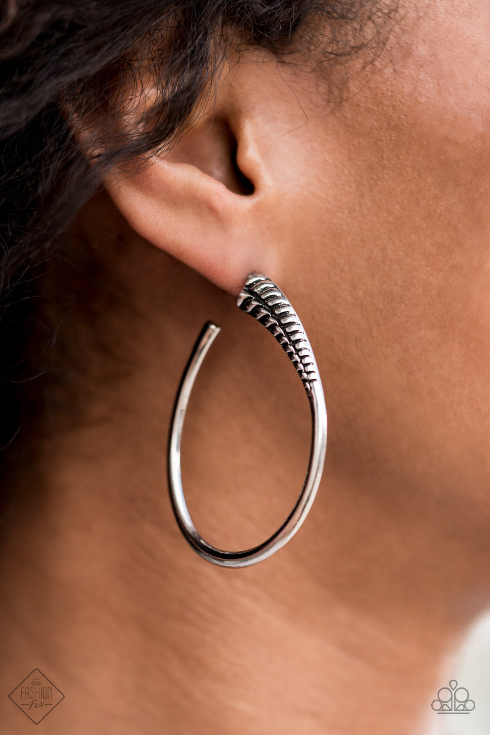 Fully Loaded - Silver Earrings Paparazzi