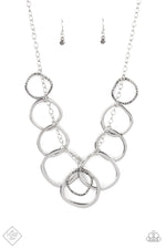 Load image into Gallery viewer, Dizzy With Desire - Silver Necklace Paparazzi
