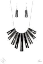 Load image into Gallery viewer, FAN-tastically Deco - Black Necklace Paparazzi
