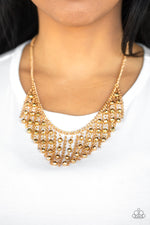 Load image into Gallery viewer, Rebel Remix - Gold Necklace Paparazzi

