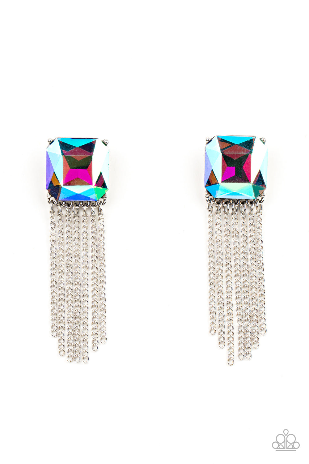 Supernova Novelty - Multi Color Earrings Paparazzi