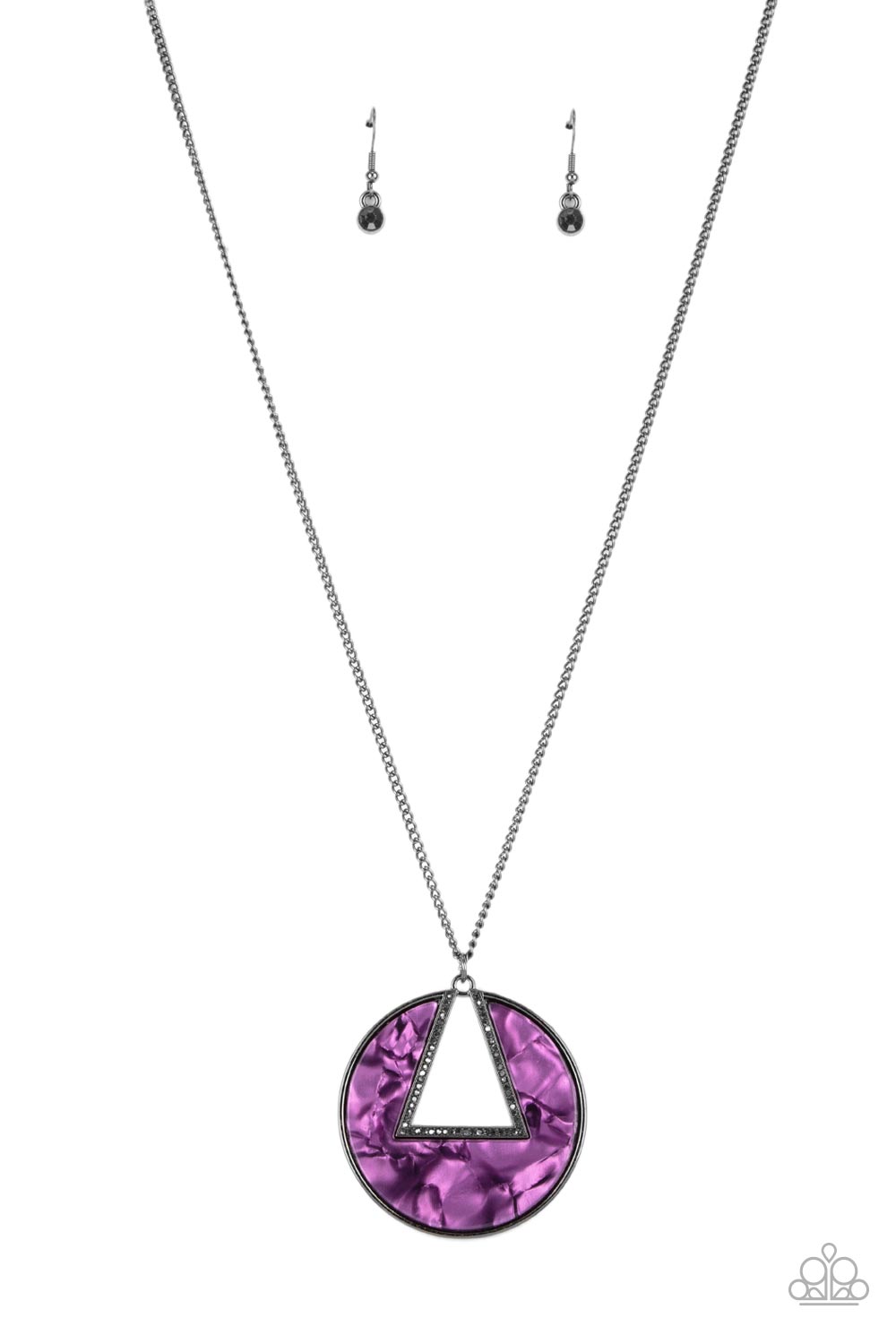 Chromatic Couture Purple Necklace Paparazzi