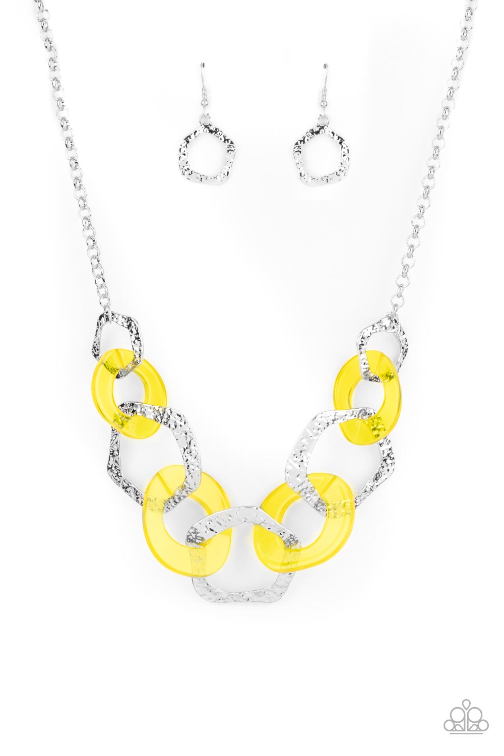 Urban Circus - Yellow Necklace Paparazzi