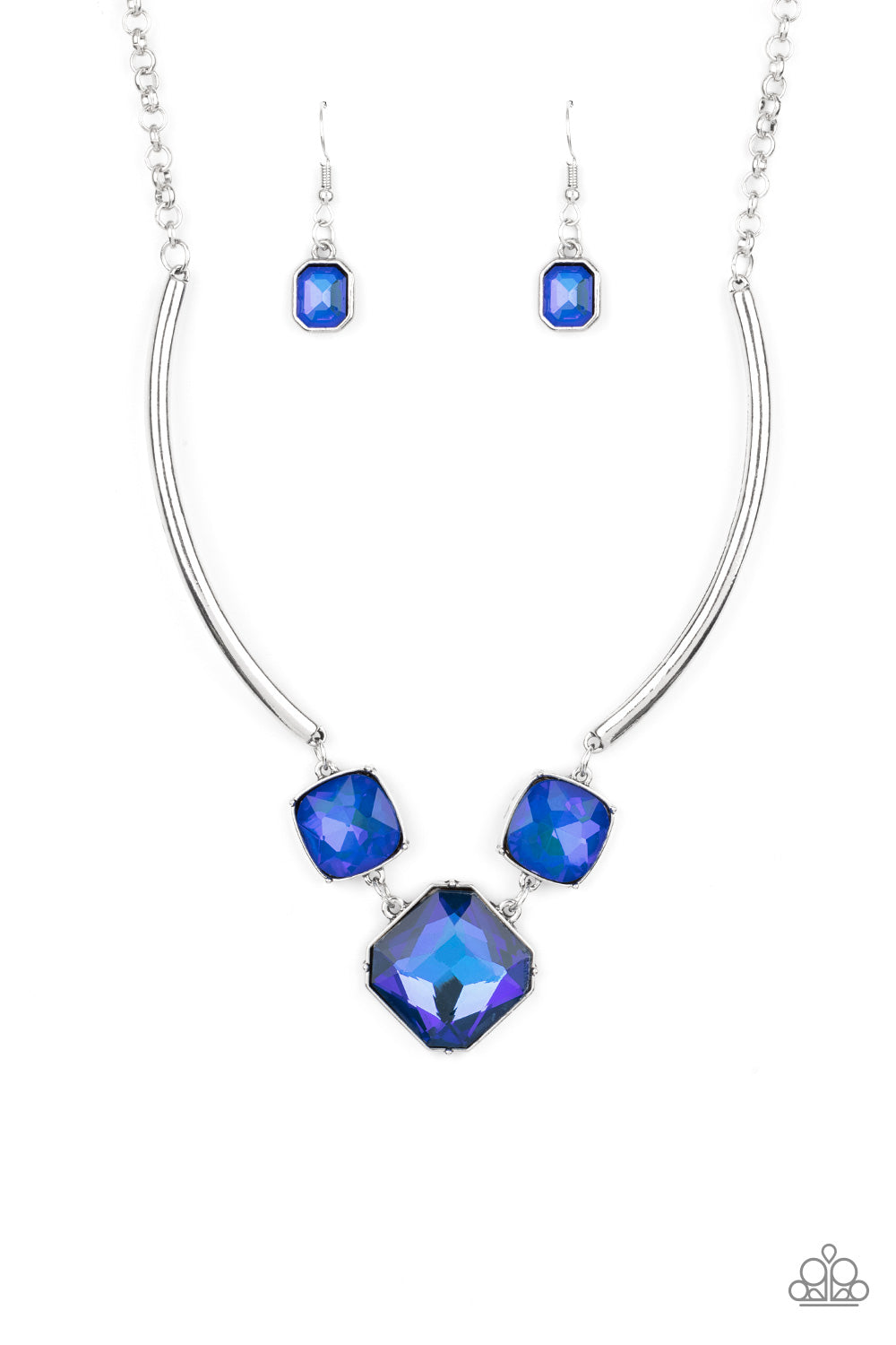 Divine IRIDESCENCE - Blue Necklace Paparazzi