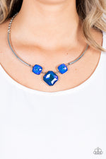 Load image into Gallery viewer, Divine IRIDESCENCE - Blue Necklace Paparazzi
