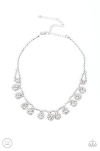 Princess Prominence - White Necklace Paparazzi