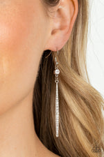 Load image into Gallery viewer, White Rhinestone Earrings
