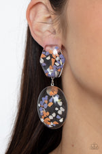 Load image into Gallery viewer, Flaky Fashion - Orange Earrings Paparazzi
