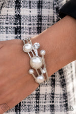 Load image into Gallery viewer, Total SAIL-Out - White Bracelet Paparazzi
