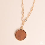 Load image into Gallery viewer, WOODnt Dream of It - Gold Necklace
